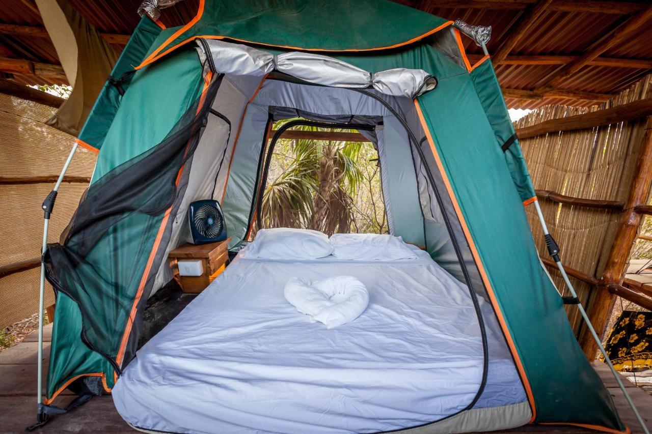 Skycamp Camping Holbox Bagian luar foto